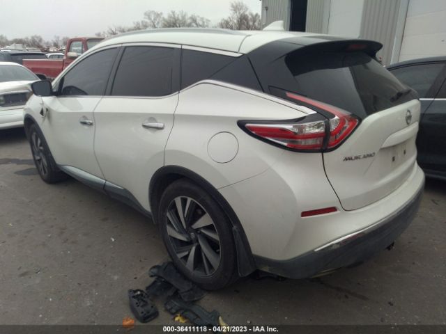 5N1AZ2MH3JN155132 Nissan Murano Platinum