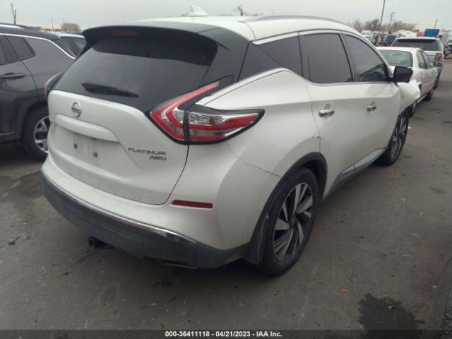 5N1AZ2MH3JN155132 Nissan Murano Platinum