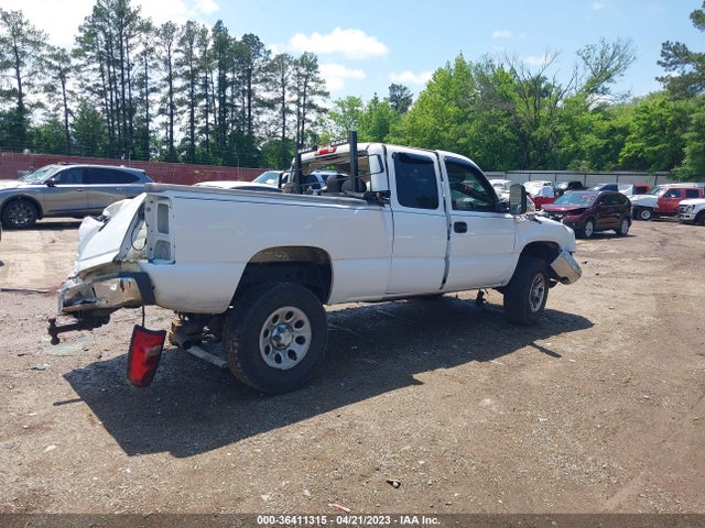 2006 CHEVROLET SILVERADO 1500 WORK TRUCK VIN: 1GCEK19B36Z171453