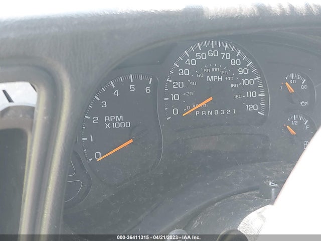 2006 CHEVROLET SILVERADO 1500 WORK TRUCK VIN: 1GCEK19B36Z171453