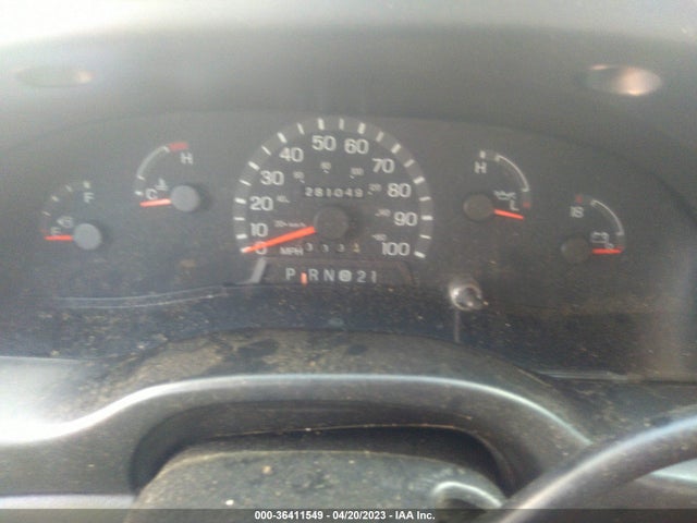 1999 FORD ECONOLINE CARGO VAN VIN: 1FTRE14L8XHA09933
