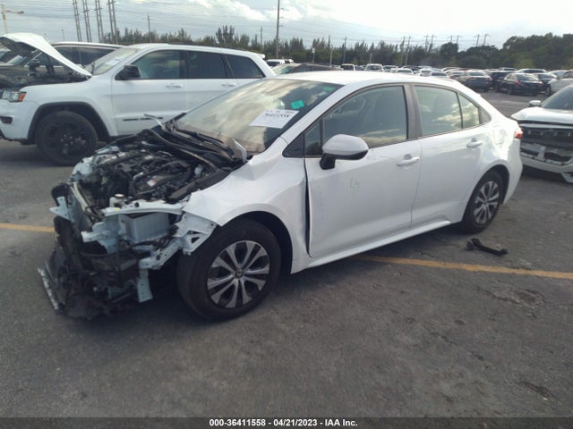 2022 TOYOTA COROLLA HYBRID LE VIN: JTDEAMDEXN3000304