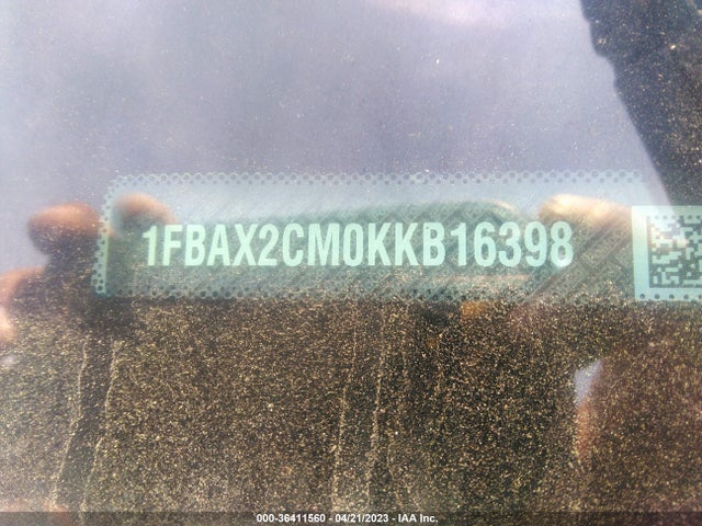 Ford Transit Passenger Wagon Xl/xlt 2019 1FBAX2CM0KKB16398 Image 10