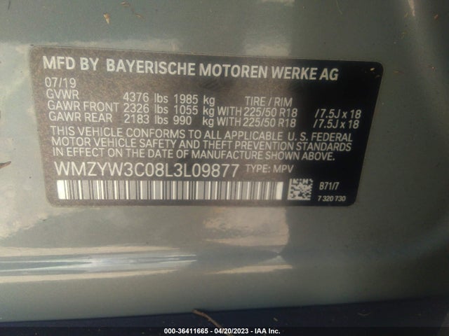2020 Mini Countryman, VIN: WMZYW3C08L3L09877