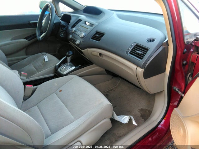 2010 HONDA CIVIC SDN LX VIN: 2HGFA1F59AH554118