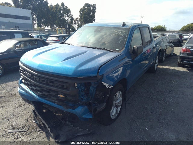 Chevrolet Silverado 1500 Custom 2023 1GCPABEK9PZ110150 Image 2