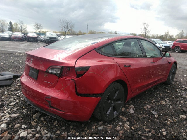 2022 TESLA MODEL 3 LONG RANGE VIN: 5YJ3E1EB8NF182246