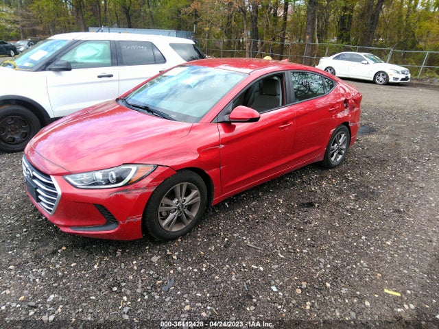 2017 HYUNDAI ELANTRA SE VIN: 5NPD84LF2HH123895