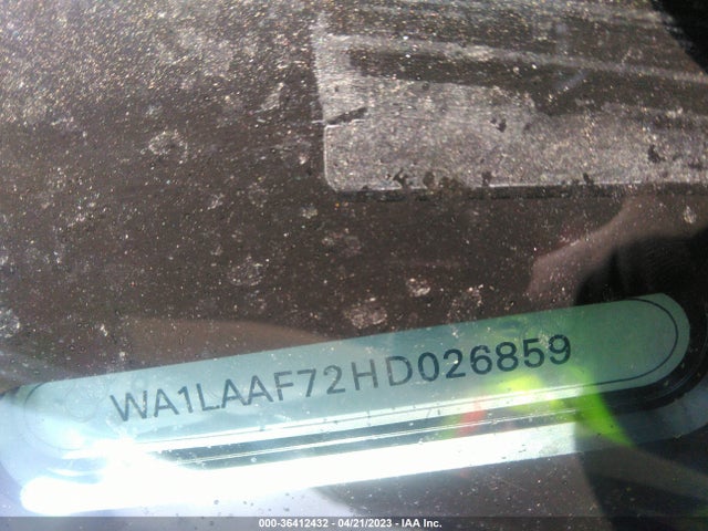 WA1LAAF72HD026859 Audi Q7 Premium Plus