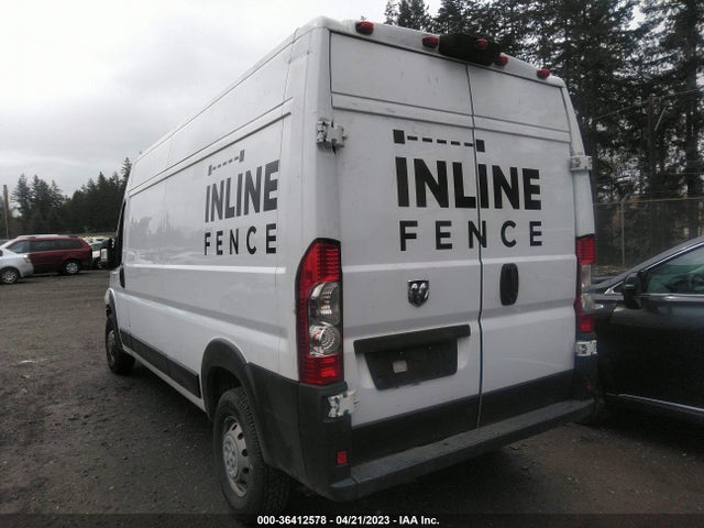 3C6TRVDG6KE513178 RAM Promaster Cargo Van