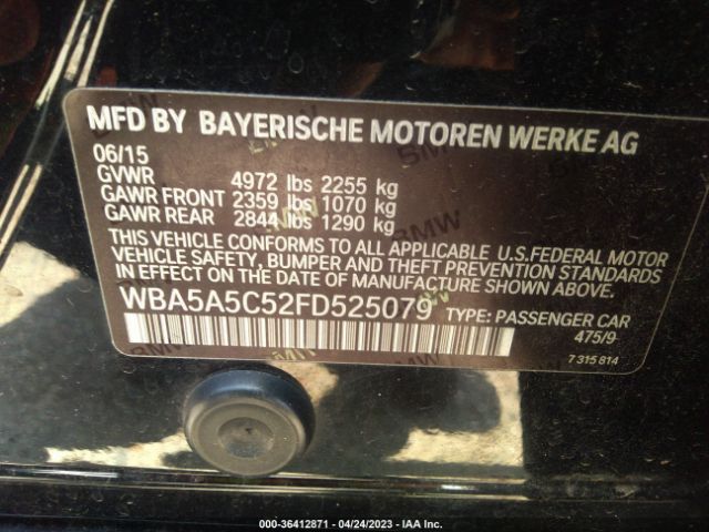 WBA5A5C52FD525079 BMW 5 Series 528i