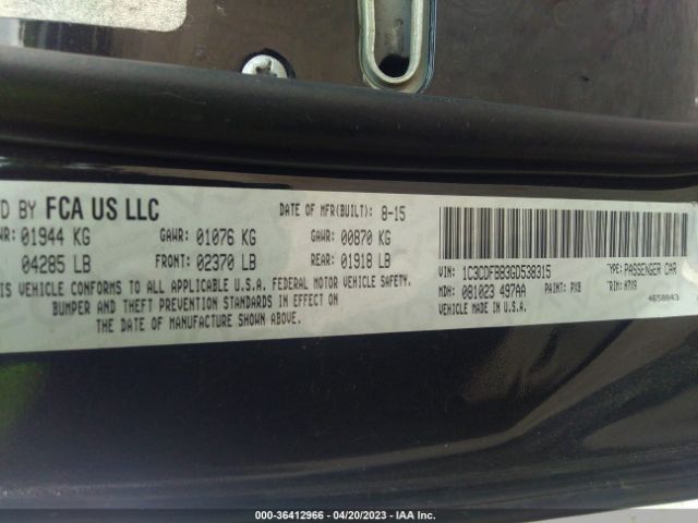 1C3CDFBB3GD538315 Dodge DART SXT
