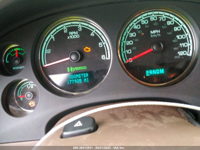 2008 GMC YUKON HYBRID VIN: 1GKFC13578R220648