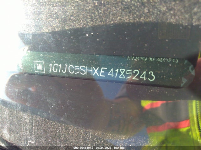 Chevrolet SONIC LT 2014 1G1JC5SHXE4185243 Image 9