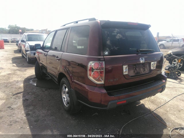 2007 HONDA PILOT EX-L VIN: 2HKYF186X7H512202