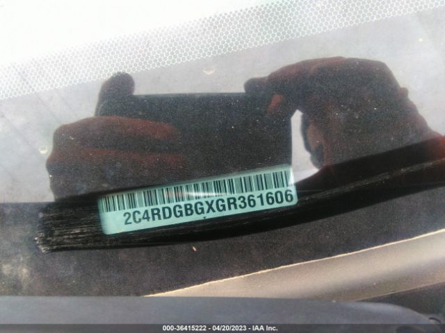 2C4RDGBGXGR361606 Dodge Grand Caravan Se
