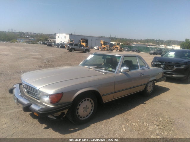1986 MERCEDES-BENZ 560 SL VIN: WDBBA48D9GA038169