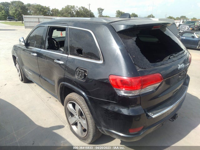 2014 JEEP GRAND CHEROKEE OVERLAND VIN: 1C4RJECT5EC442558