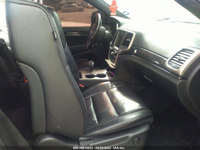 2014 JEEP GRAND CHEROKEE OVERLAND VIN: 1C4RJECT5EC442558