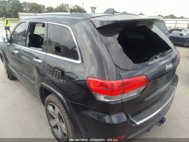 2014 JEEP GRAND CHEROKEE OVERLAND VIN: 1C4RJECT5EC442558