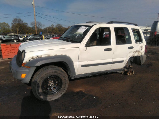 2005 JEEP LIBERTY SPORT VIN: 1J4GL48K05W690477