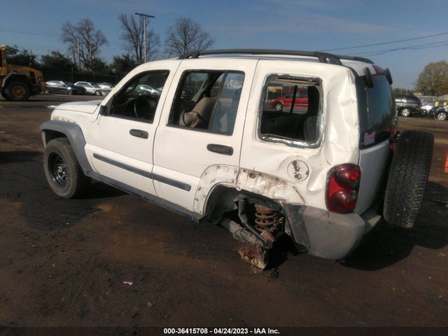 2005 JEEP LIBERTY SPORT VIN: 1J4GL48K05W690477