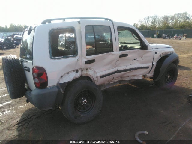 2005 JEEP LIBERTY SPORT VIN: 1J4GL48K05W690477