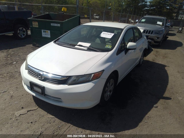 2012 HONDA CIVIC SDN LX VIN: 19XFB2F51CE314268