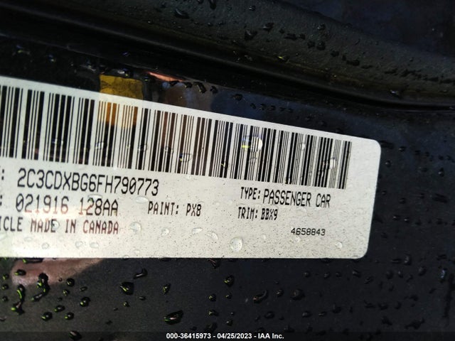 Dodge Charger Se 2015 2C3CDXBG6FH790773 Image 9