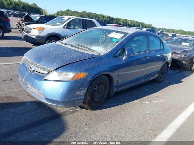 2006 HONDA CIVIC SDN LX VIN: 1HGFA16596L025228