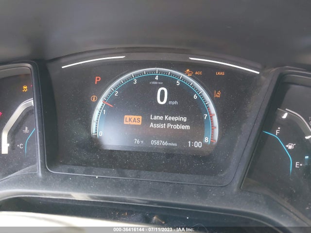 Honda Civic Sedan Lx 2019 2HGFC2F69KH518214 Image 8