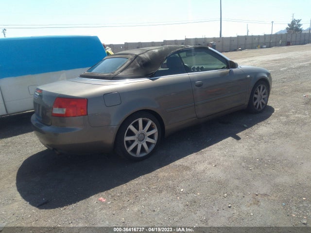 2003 AUDI A4 3.0L VIN: WAUAT48H83K014117