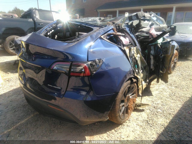 2023 TESLA MODEL Y LONG RANGE VIN: 7SAYGAEE4PF583101