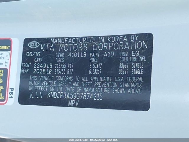KNDJP3A59G7874215 KIA SOUL +