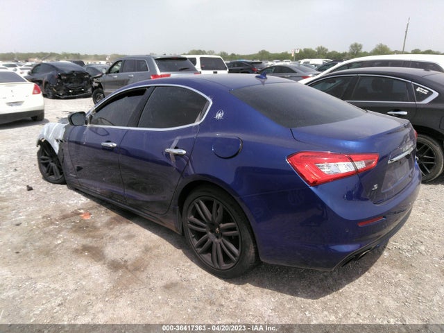 2018 MASERATI GHIBLI S GRANLUSSO VIN: ZAM57YSL3J1275196