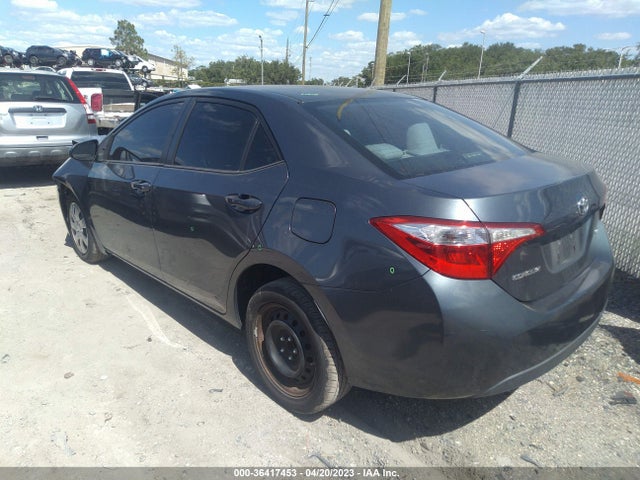 2014 TOYOTA COROLLA L/LE/S/S PLUS/LE PLUS VIN: 2T1BURHE6EC074621