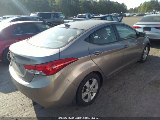 2013 HYUNDAI ELANTRA GLS PZEV VIN: 5NPDH4AE6DH422195