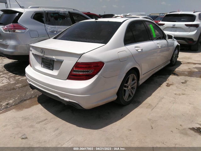 2013 MERCEDES-BENZ C-CLASS C 250 VIN: WDDGF4HB4DR257048