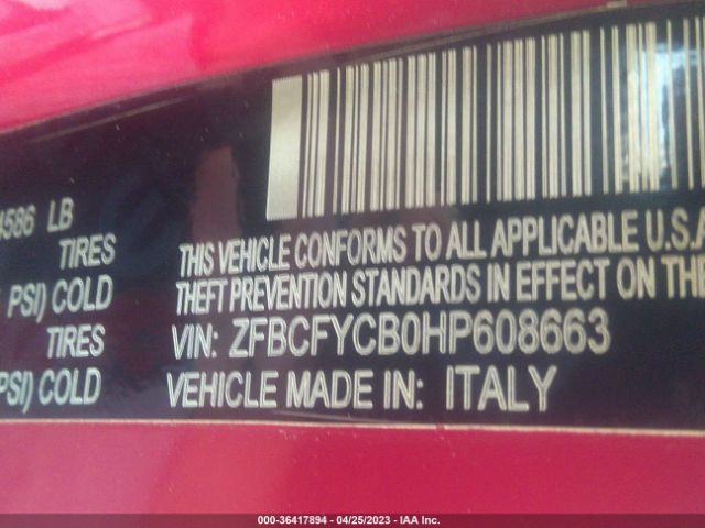 ZFBCFYCB0HP608663 Fiat 500x Trekking