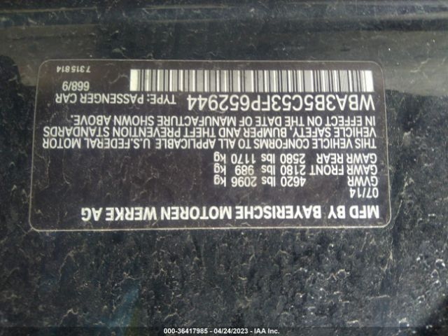 WBA3B5C53FP652944 BMW 3 Series 328i Xdrive