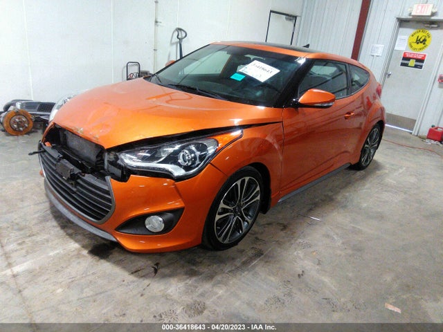 Hyundai Veloster Turbo 2016 KMHTC6AEXGU303903 Image 2