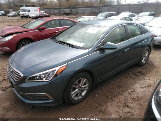 Hyundai Sonata 2.4l Se 2015 5NPE24AF9FH206956 Image 2