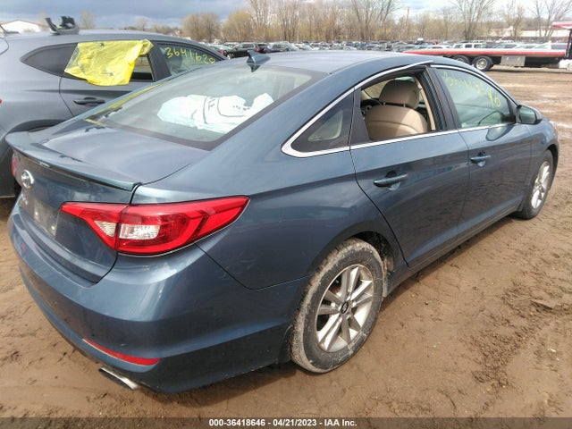 Hyundai Sonata 2.4l Se 2015 5NPE24AF9FH206956 Image 4