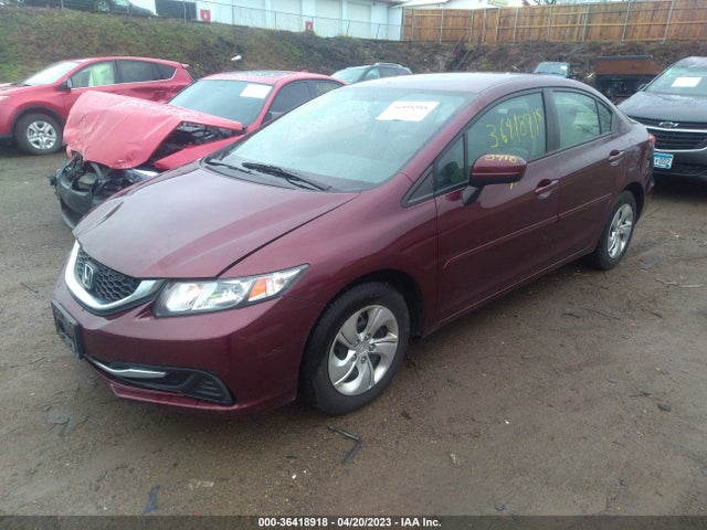 Honda Civic Sedan Lx 2015 19XFB2F51FE059805 Image 2
