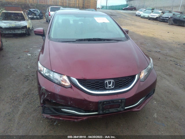 Honda Civic Sedan Lx 2015 19XFB2F51FE059805 Image 6