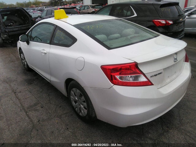 2012 HONDA CIVIC CPE LX VIN: 2HGFG3B51CH533069