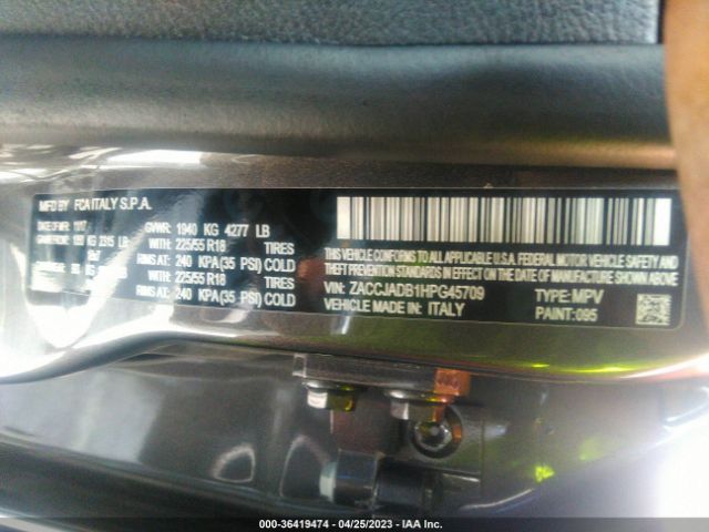ZACCJADB1HPG45709 Jeep Renegade Limited