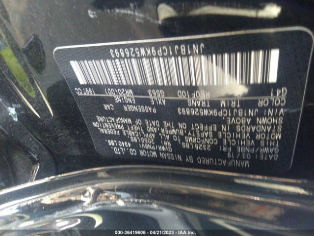 JN1BJ1CP9KW526893 Nissan Rogue Sport Sv