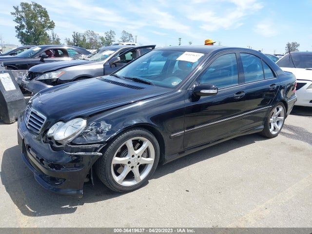 2007 MERCEDES-BENZ C-CLASS 2.5L SPORT VIN: WDBRF52H57F919908