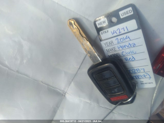 Honda Civic Coupe Lx 2014 2HGFG3B57EH500287 Image 3